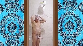 Meu Banho Gostoso Com o Pau Duro 016