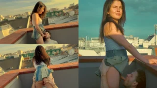 Facefucking my boy outside