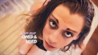 Sissy slut bound and used like a sex toy